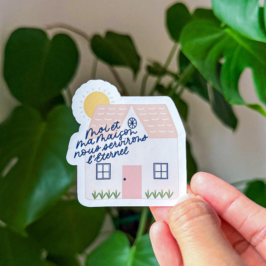 Sticker Moi et Ma Maison