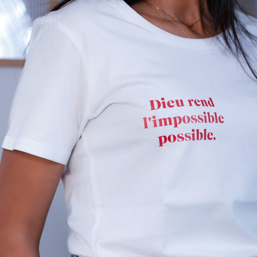 T-shirt l'impossible possible